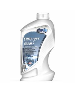 MPM Koelvloeistof Coolant Premium Longlife -40°C G12+ Ready to Use Clear/Blank 1l Fles