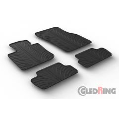 Mini F56 3-deurs 2014- (T profiel 4-delig + montageclips) Gledring Rubbermatten