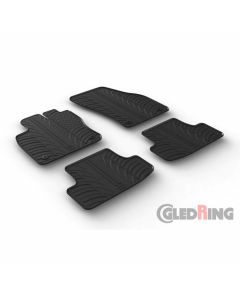 Audi Q2 11/2016- (T profiel 4-delig + montageclips) Gledring Rubbermatten