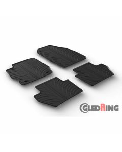 Ford Ka+ 5-deurs 9/2017- (T profiel 4-delig + montageclips) Gledring Rubbermatten