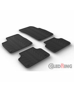 Audi Q7 6/2015- (T profiel 4-delig + montageclips) Gledring Rubbermatten