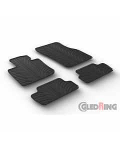 Mini F56 3-deurs 2014- (T profiel 4-delig + montageclips) Gledring Rubbermatten